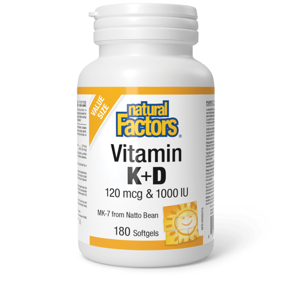 Vitamin K+D 120 mcg & 1000 IU