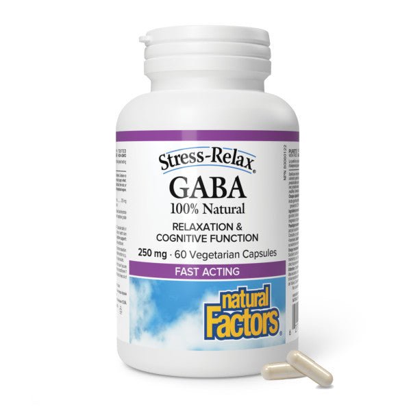 100% Natural GABA 250 mg