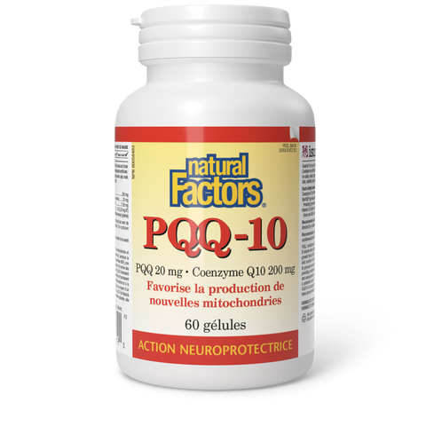 PQQ-10 20 mg · Coenzyme Q10 200 mg, Natural Factors|v|image|2619
