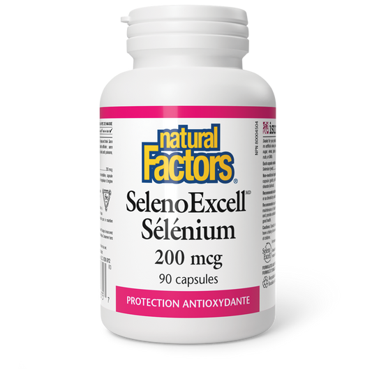 SelenoExcell Sélénium 200 mcg, Natural Factors|v|image|1675