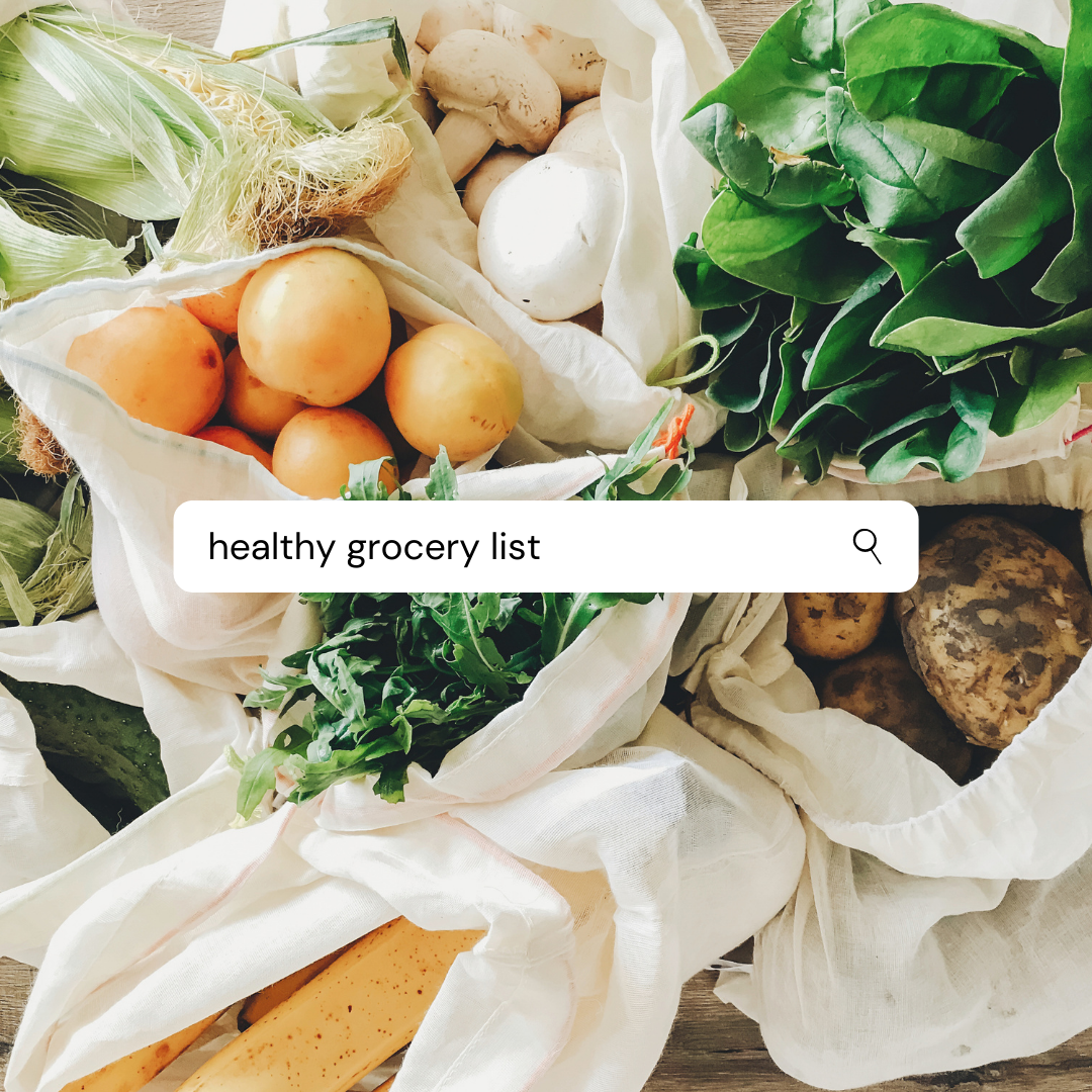 Healthy Shopping List