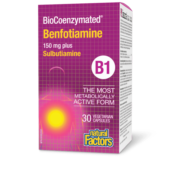 BioCoenzymated Benfotiamine B1 plus Sulbutiamine