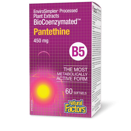 BioCoenzymated Pantethine B5 450 mg