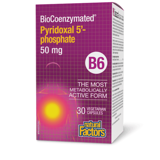 BioCoenzymated Pyridoxal 5’ - phosphate B6 50 mg