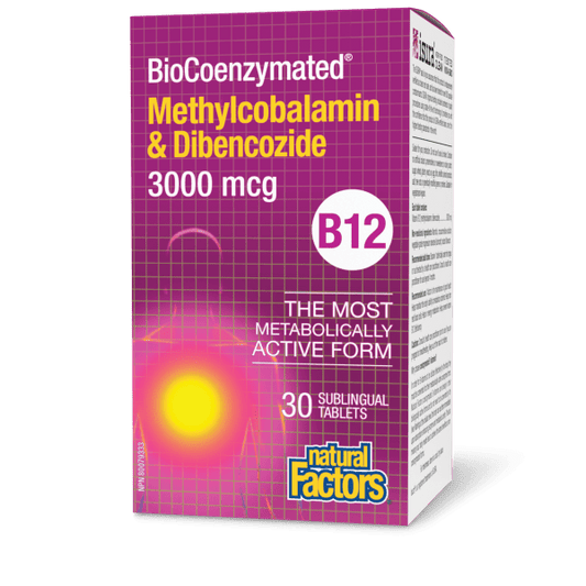 BioCoenzymated Methylcobalamin & Dibencozide B12 3000 mcg