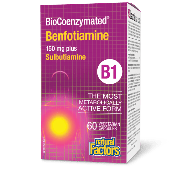 BioCoenzymated Benfotiamine B1 plus Sulbutiamine