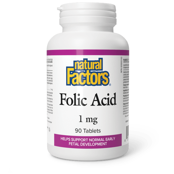 Folic Acid  1 mg  90 Tablets, image-hi-res