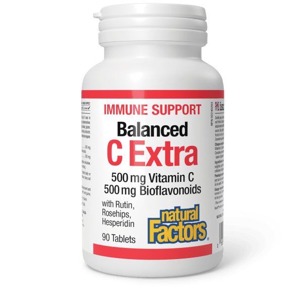 Balanced C Extra with Rutin, Rosehips, Hesperidin 500 mg/500 mg