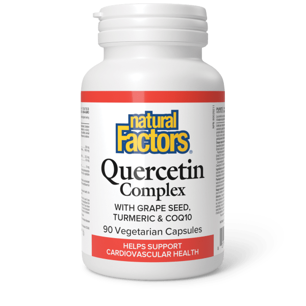 Quercetin Complex with Grape Seed, Turmeric & CoQ10