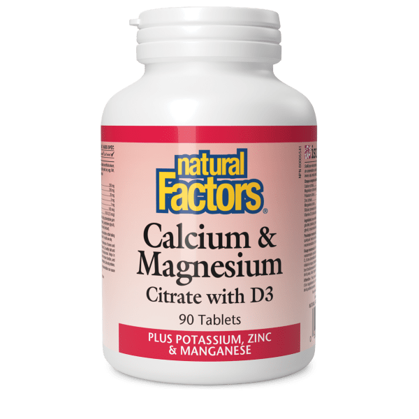 Calcium & Magnesium Citrate with D3 Plus Potassium, Zinc & Manganese Tablets