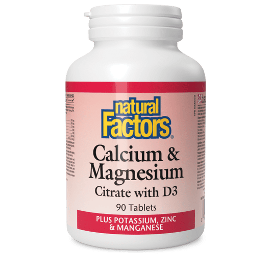 Calcium & Magnesium Citrate with D3 Plus Potassium, Zinc & Manganese Tablets