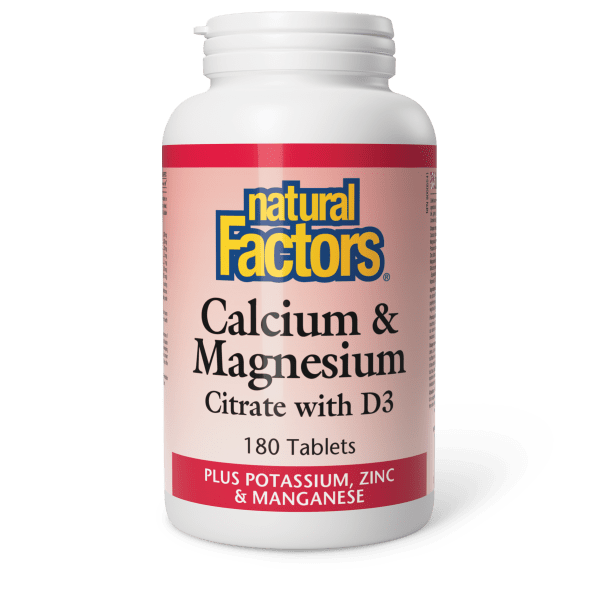 Calcium & Magnesium Citrate with D3 Plus Potassium, Zinc & Manganese Tablets
