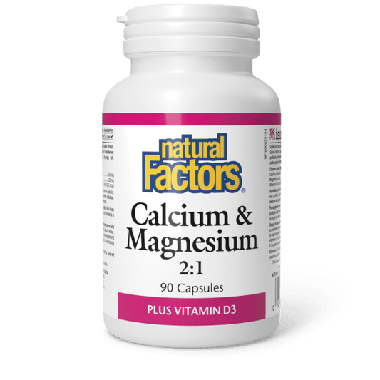 Calcium & Magnesium 2:1 Plus Vitamin D3