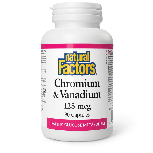 Chromium & Vanadium 125 mcg