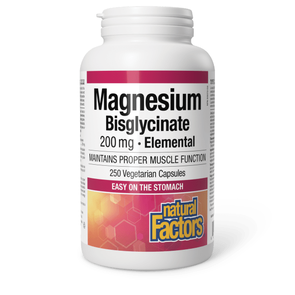 Magnesium Bisglycinate  200 mg  250 Vegetarian Capsules, image-hi-res