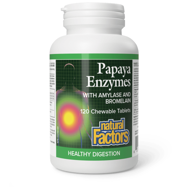 Papaya Enzymes with Amylase and Bromelain