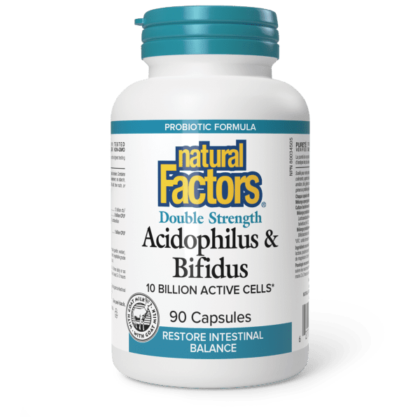 Acidophilus & Bifidus Double Strength 10 Billion Active Cells