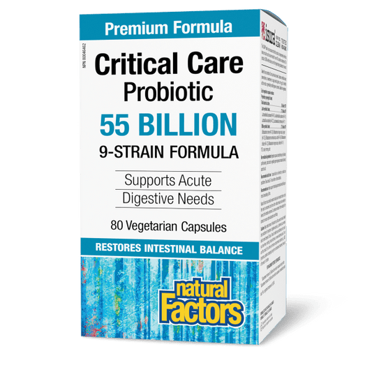 Critical Care Probiotic 55 Billion Live Probiotic Cultures
