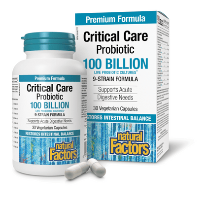 Critical Care Probiotic 100 Billion Live Probiotic Cultures