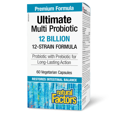 Ultimate Multi Probiotic 12 Billion Live Probiotic Cultures