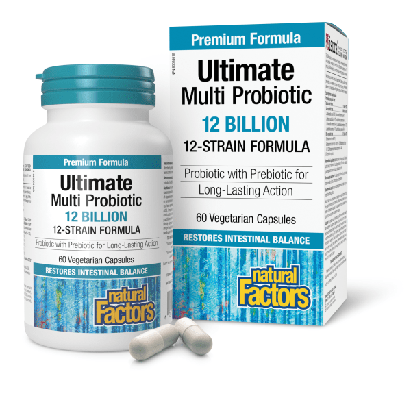 Ultimate Multi Probiotic 12 Billion Live Probiotic Cultures