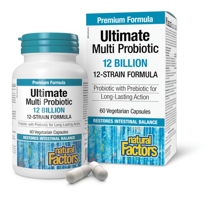 Ultimate Multi Probiotic 12 Billion Live Probiotic Cultures