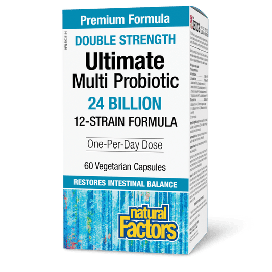 Ultimate Multi Probiotic Double Strength 24 Billion Live Probiotic Cultures
