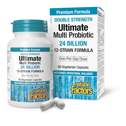 Ultimate Multi Probiotic Double Strength 24 Billion Live Probiotic Cultures