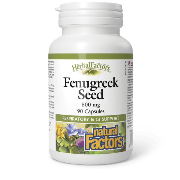 Fenugreek Seed 500 mg, HerbalFactors