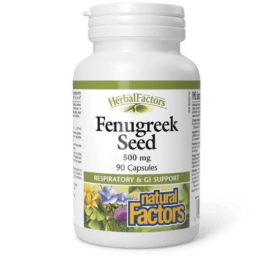 Fenugreek Seed 500 mg, HerbalFactors