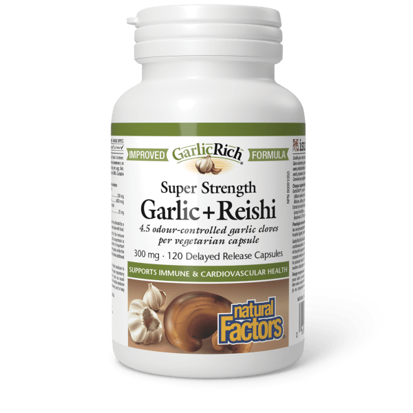 GarlicRich Garlic+Reishi Super Strength 300 mg