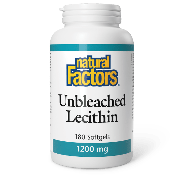 Lécithine non blanchie 1 200 mg