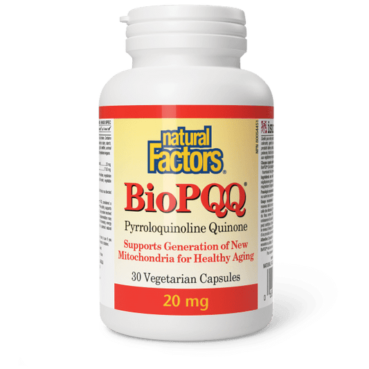 BioPQQ Pyrroloquinoline Quinone 20 mg