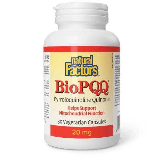 BioPQQ Pyrroloquinoline Quinone 20 mg