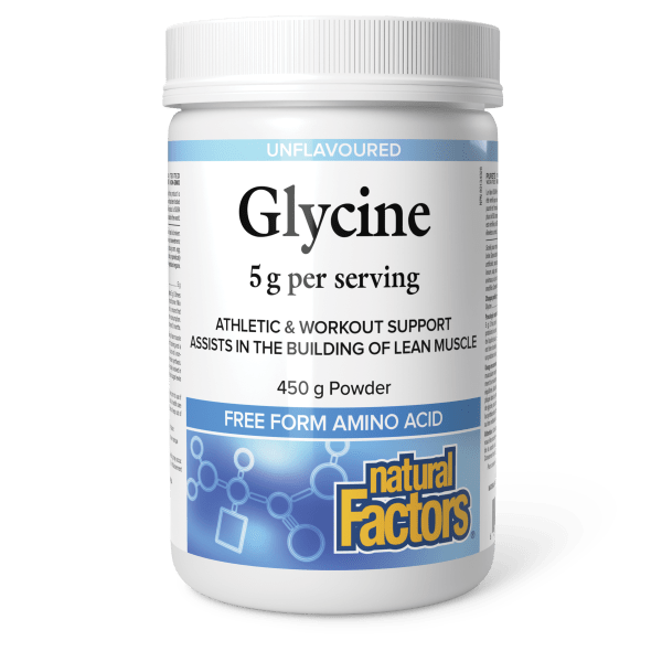 Glycine  5 g  450 g Powder Unflavoured, image-hi-res