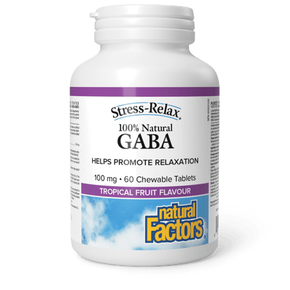 100% Natural GABA 100 mg Tropical Fruit
