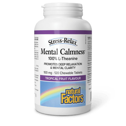 Mental Calmness L - Theanine 100 mg Chewable