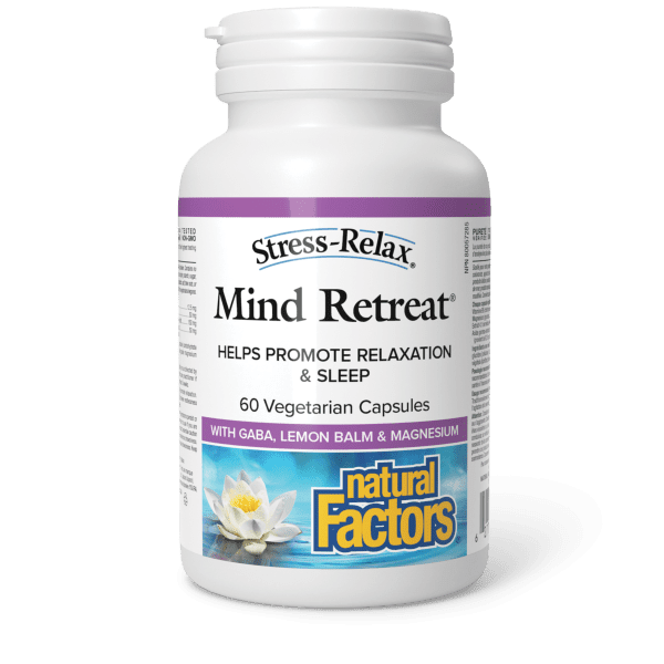 Stress-Relax Mind-Retreat™ Vegetarian Capsules | Natural Factors