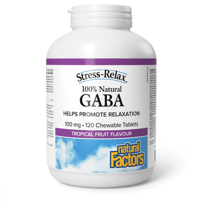 100% Natural GABA 100 mg Tropical Fruit