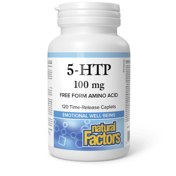 5-HTP  100 mg  120 Timed-Release Caplets, image-hi-res