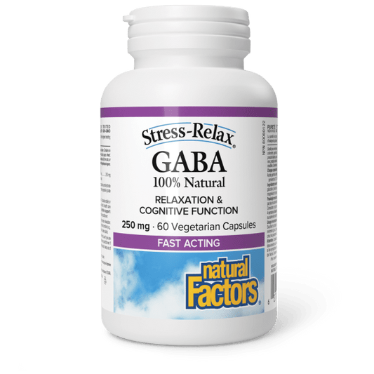 100% Natural GABA 250 mg