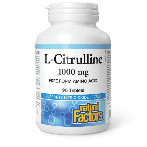 L-Citrulline Free Form Amino Acid  1000 mg  90 Tablets, image-hi-res