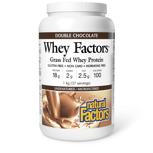 Whey Factors Grass Fed Whey Protein Double Chocolate