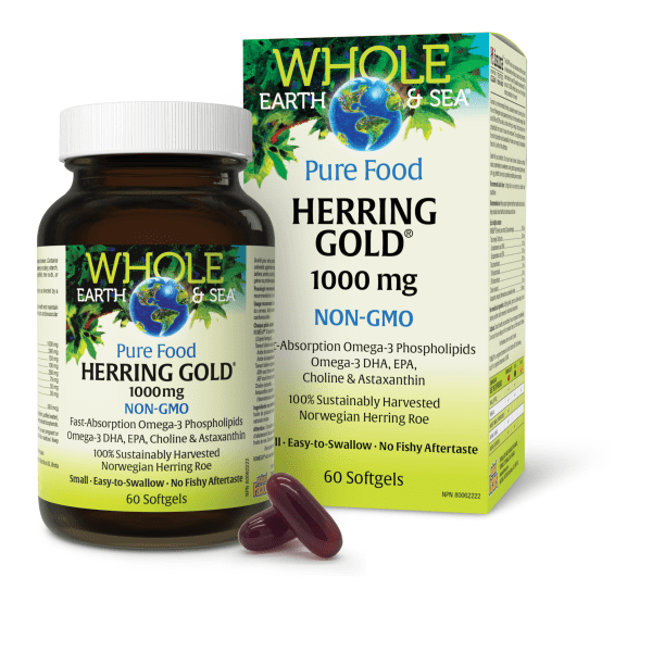 Herring Gold 1000 mg, Whole Earth & Sea, image-lifestyle