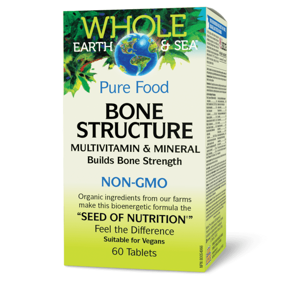 Bone Structure Multivitamin & Mineral, Whole Earth & Sea