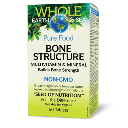 Bone Structure Multivitamin & Mineral, Whole Earth & Sea