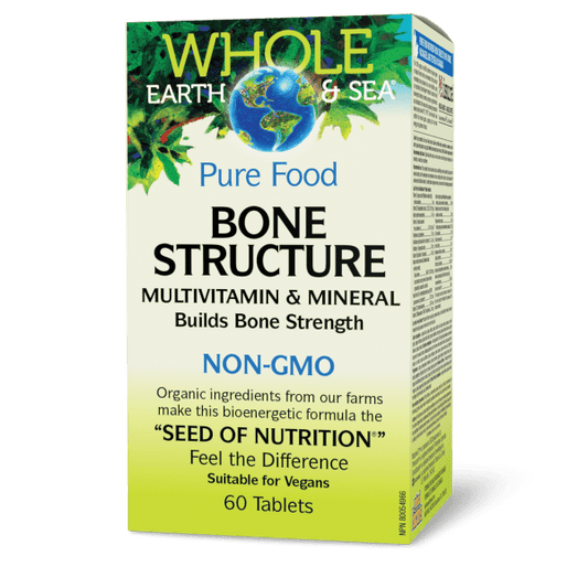 Bone Structure Multivitamin & Mineral, Whole Earth & Sea