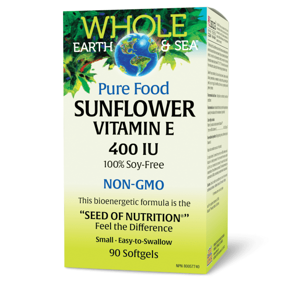Whole Earth & Sea Sunflower Vitamin E 400 IU