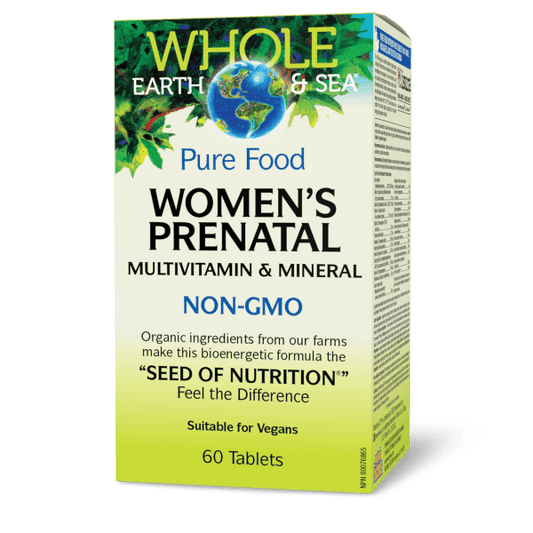 Women’s Prenatal Multivitamin & Mineral, Whole Earth & Sea