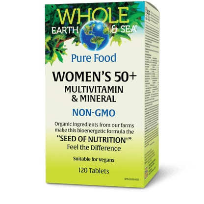 Women’s 50+ Multivitamin & Mineral, Whole Earth & Sea